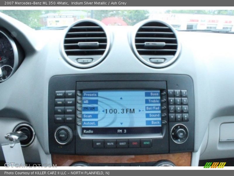 Iridium Silver Metallic / Ash Grey 2007 Mercedes-Benz ML 350 4Matic