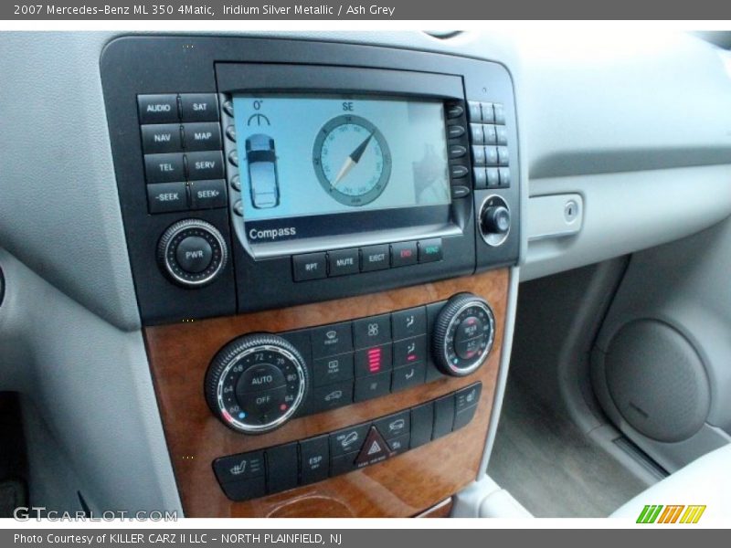 Iridium Silver Metallic / Ash Grey 2007 Mercedes-Benz ML 350 4Matic
