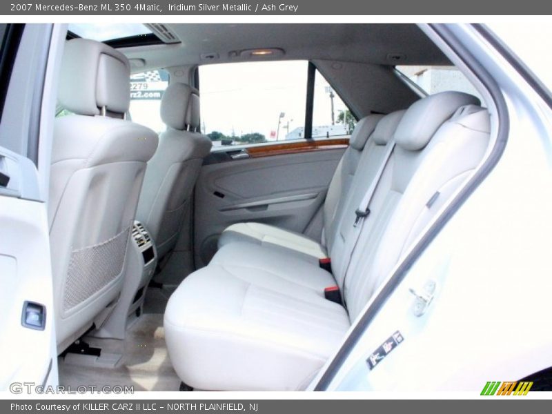 Iridium Silver Metallic / Ash Grey 2007 Mercedes-Benz ML 350 4Matic