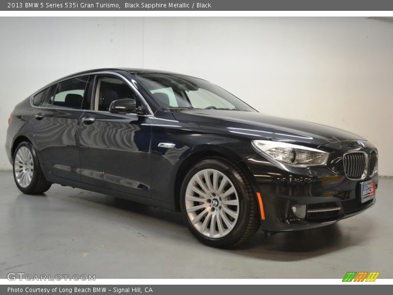 Black Sapphire Metallic / Black 2013 BMW 5 Series 535i Gran Turismo