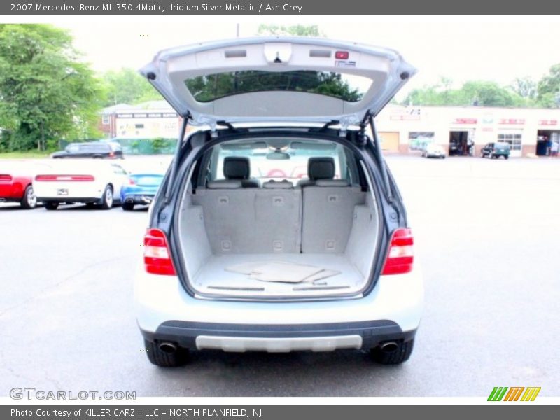 Iridium Silver Metallic / Ash Grey 2007 Mercedes-Benz ML 350 4Matic