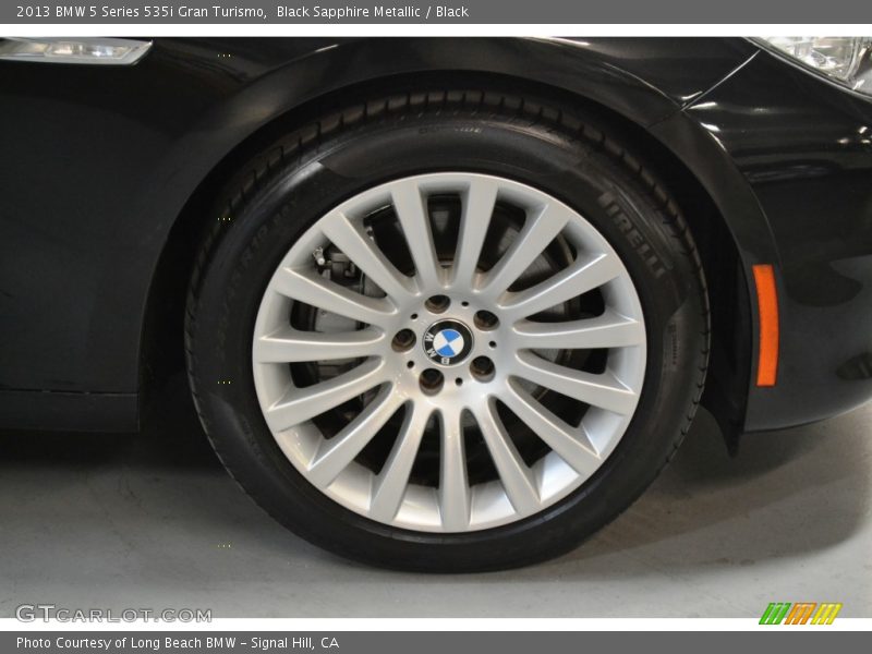 Black Sapphire Metallic / Black 2013 BMW 5 Series 535i Gran Turismo