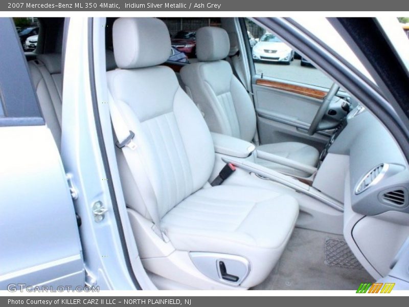 Iridium Silver Metallic / Ash Grey 2007 Mercedes-Benz ML 350 4Matic