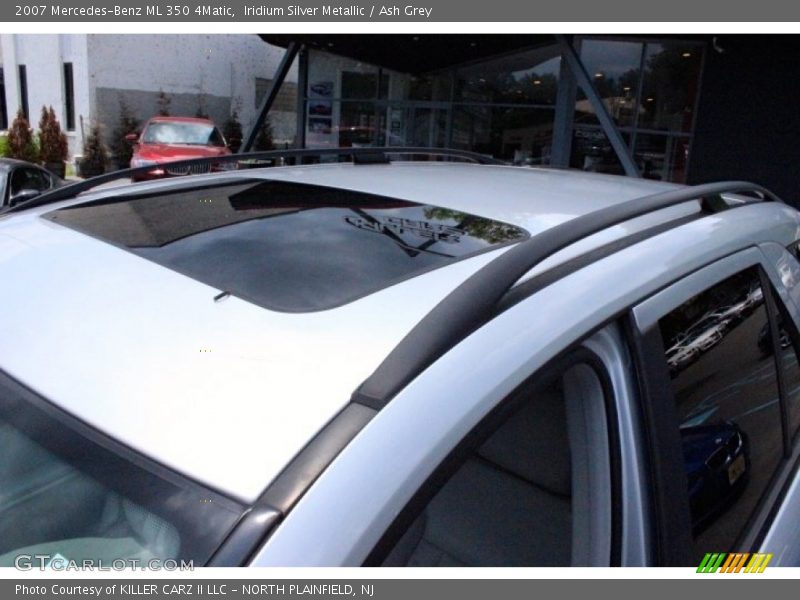 Iridium Silver Metallic / Ash Grey 2007 Mercedes-Benz ML 350 4Matic