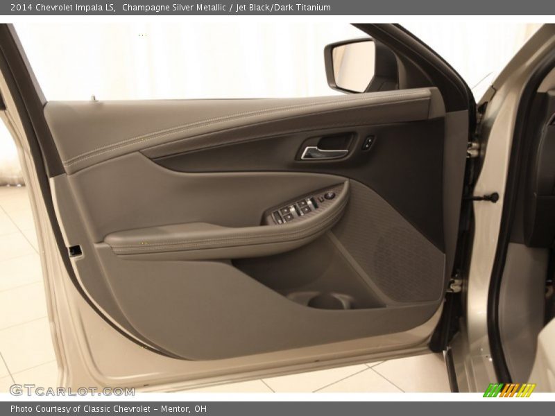 Champagne Silver Metallic / Jet Black/Dark Titanium 2014 Chevrolet Impala LS