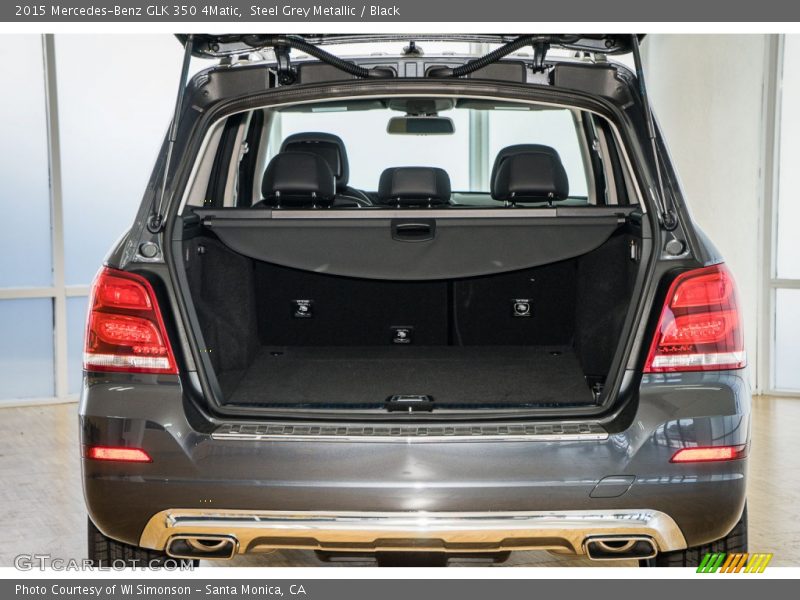 Steel Grey Metallic / Black 2015 Mercedes-Benz GLK 350 4Matic