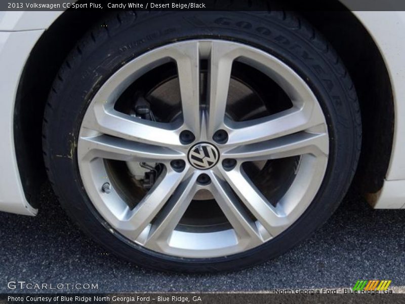 Candy White / Desert Beige/Black 2013 Volkswagen CC Sport Plus