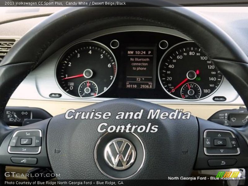 Candy White / Desert Beige/Black 2013 Volkswagen CC Sport Plus