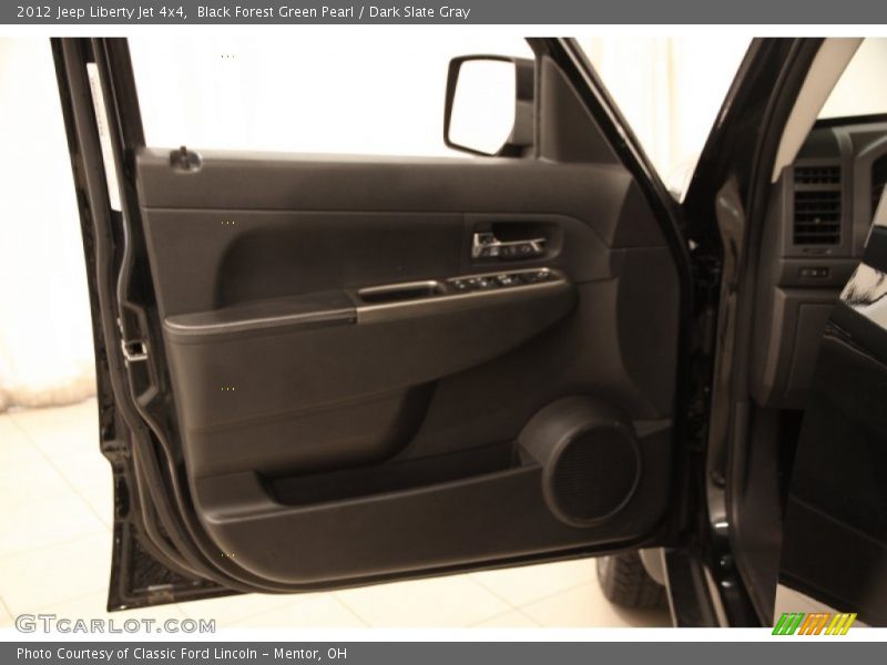 Black Forest Green Pearl / Dark Slate Gray 2012 Jeep Liberty Jet 4x4