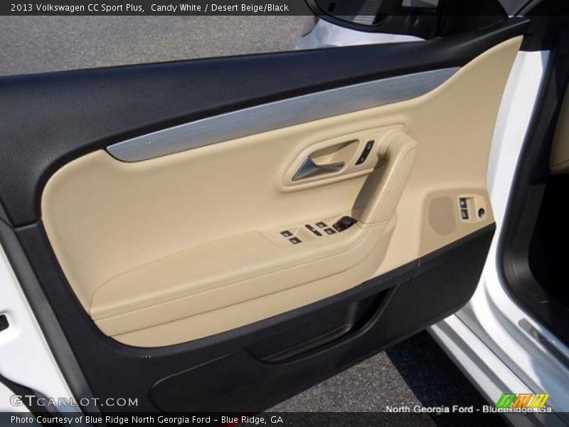 Candy White / Desert Beige/Black 2013 Volkswagen CC Sport Plus