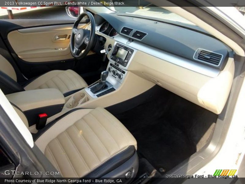 Candy White / Desert Beige/Black 2013 Volkswagen CC Sport Plus
