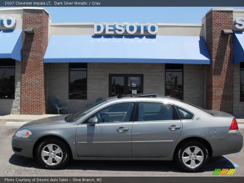 Dark Silver Metallic / Gray 2007 Chevrolet Impala LT