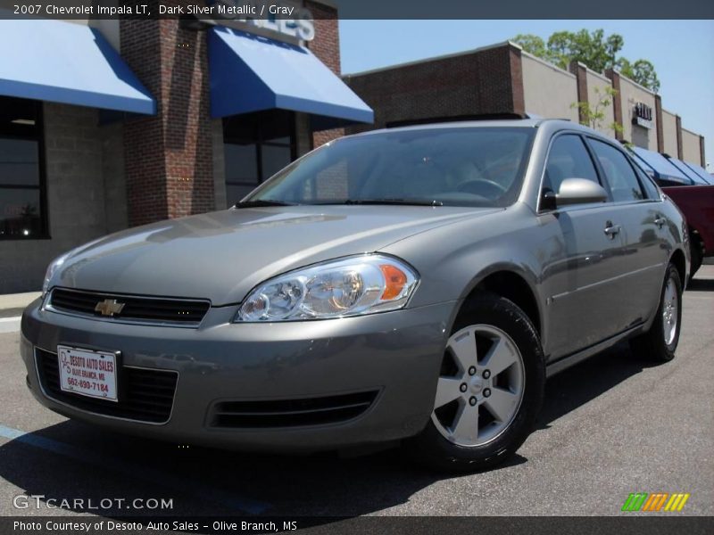 Dark Silver Metallic / Gray 2007 Chevrolet Impala LT
