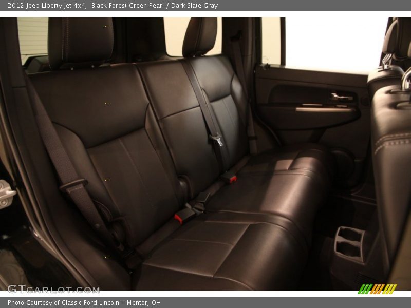 Black Forest Green Pearl / Dark Slate Gray 2012 Jeep Liberty Jet 4x4