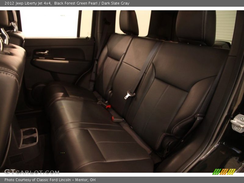 Black Forest Green Pearl / Dark Slate Gray 2012 Jeep Liberty Jet 4x4