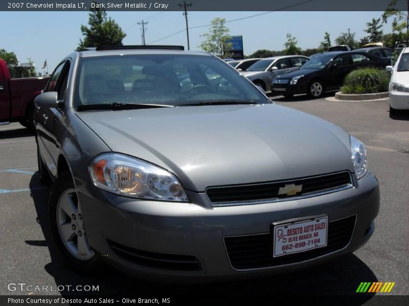 Dark Silver Metallic / Gray 2007 Chevrolet Impala LT