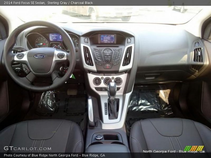 Sterling Gray / Charcoal Black 2014 Ford Focus SE Sedan