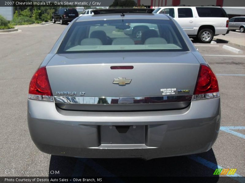 Dark Silver Metallic / Gray 2007 Chevrolet Impala LT