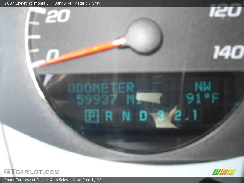 Dark Silver Metallic / Gray 2007 Chevrolet Impala LT