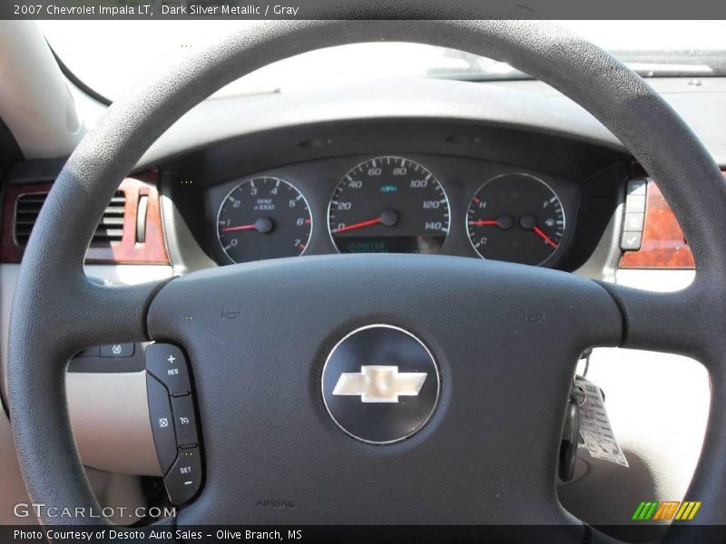 Dark Silver Metallic / Gray 2007 Chevrolet Impala LT