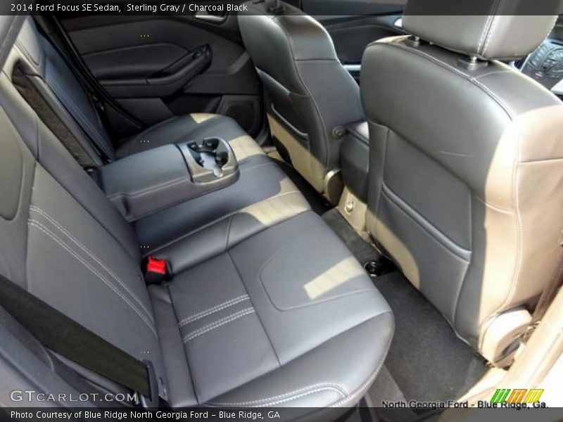 Sterling Gray / Charcoal Black 2014 Ford Focus SE Sedan