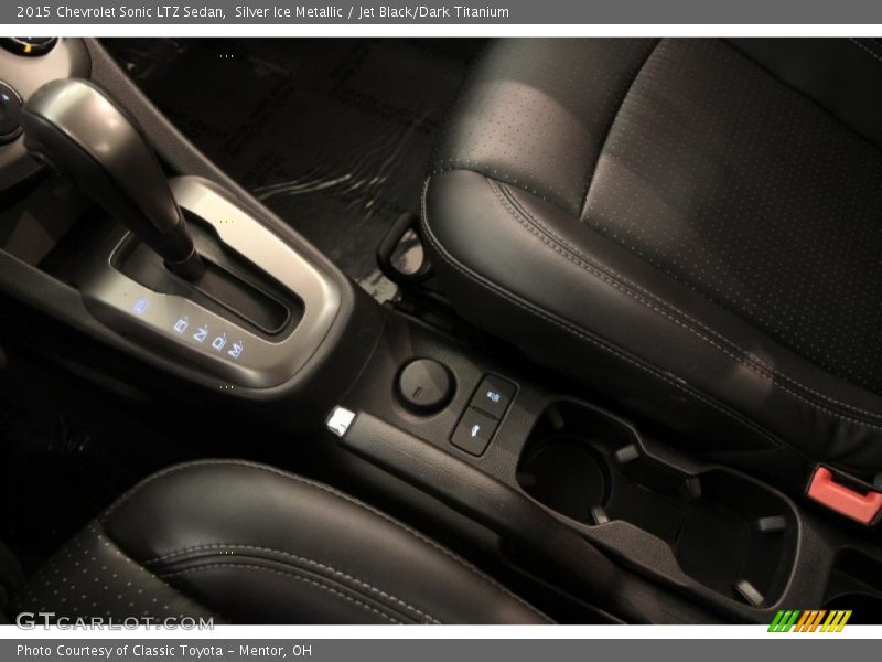 Silver Ice Metallic / Jet Black/Dark Titanium 2015 Chevrolet Sonic LTZ Sedan