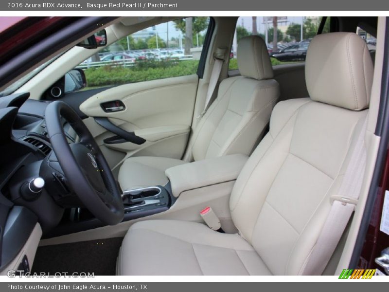 Basque Red Pearl II / Parchment 2016 Acura RDX Advance