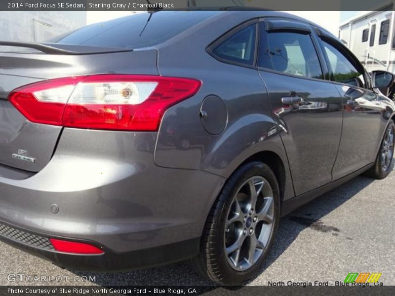 Sterling Gray / Charcoal Black 2014 Ford Focus SE Sedan