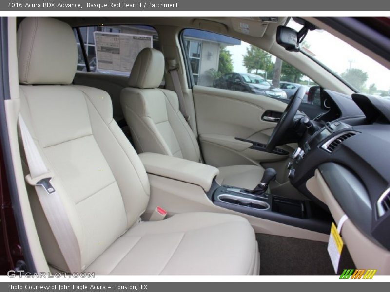 Basque Red Pearl II / Parchment 2016 Acura RDX Advance