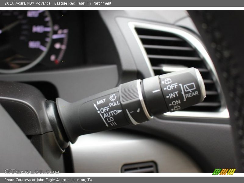 Basque Red Pearl II / Parchment 2016 Acura RDX Advance