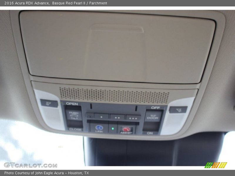 Basque Red Pearl II / Parchment 2016 Acura RDX Advance