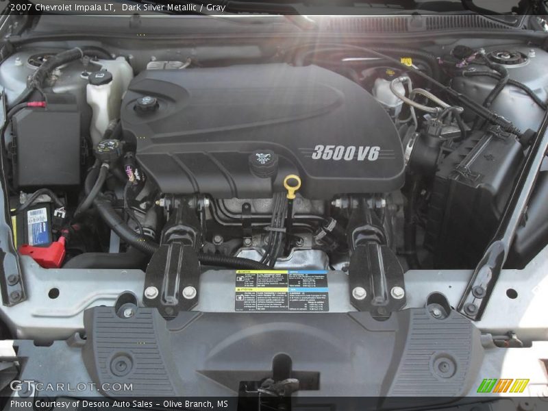 Dark Silver Metallic / Gray 2007 Chevrolet Impala LT