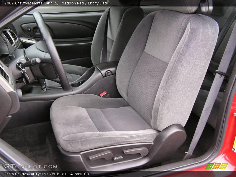 Precision Red / Ebony Black 2007 Chevrolet Monte Carlo LS