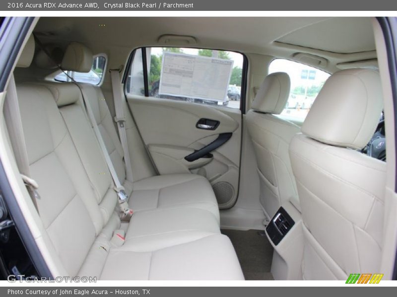 Crystal Black Pearl / Parchment 2016 Acura RDX Advance AWD
