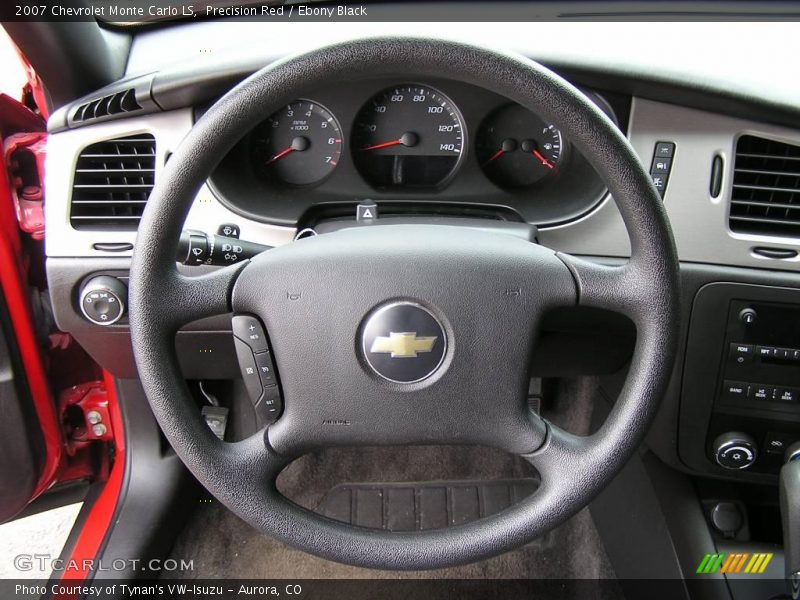 Precision Red / Ebony Black 2007 Chevrolet Monte Carlo LS