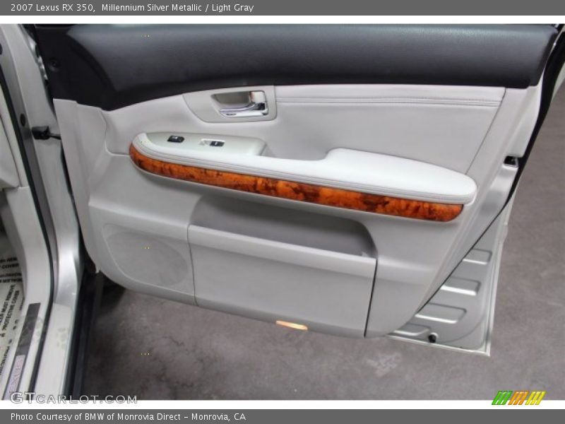 Millennium Silver Metallic / Light Gray 2007 Lexus RX 350