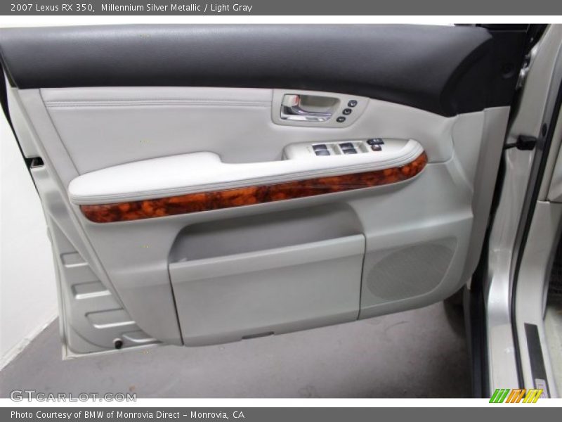 Millennium Silver Metallic / Light Gray 2007 Lexus RX 350