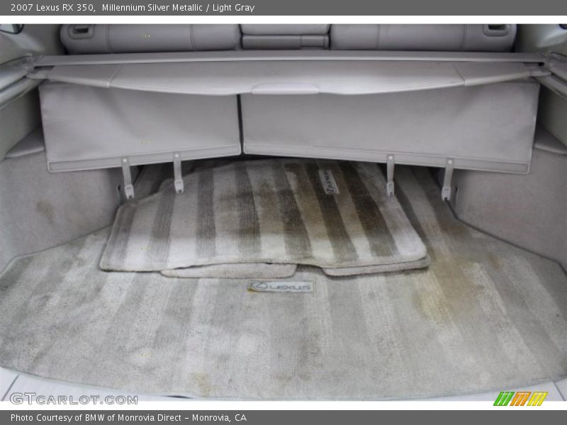 Millennium Silver Metallic / Light Gray 2007 Lexus RX 350