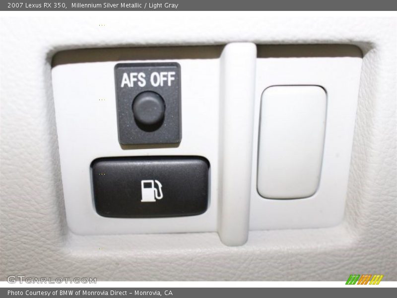 Millennium Silver Metallic / Light Gray 2007 Lexus RX 350