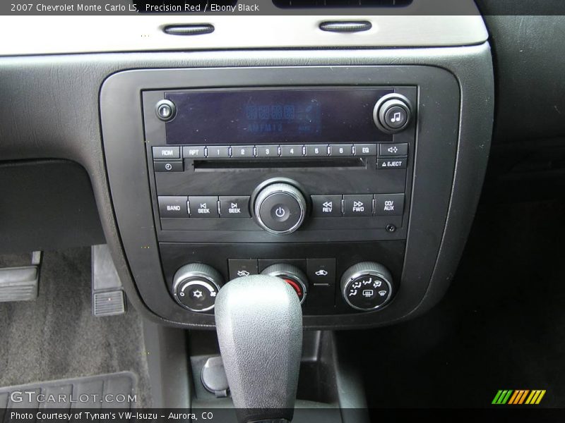 Precision Red / Ebony Black 2007 Chevrolet Monte Carlo LS