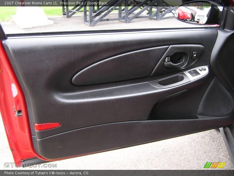 Precision Red / Ebony Black 2007 Chevrolet Monte Carlo LS