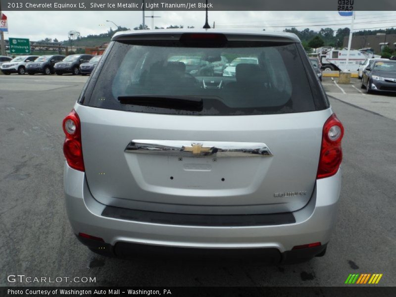 Silver Ice Metallic / Light Titanium/Jet Black 2013 Chevrolet Equinox LS