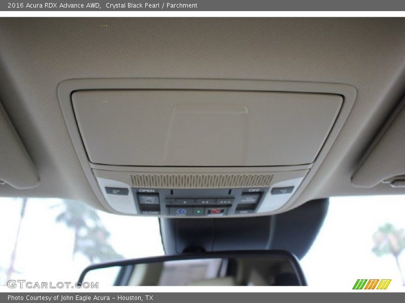 Crystal Black Pearl / Parchment 2016 Acura RDX Advance AWD