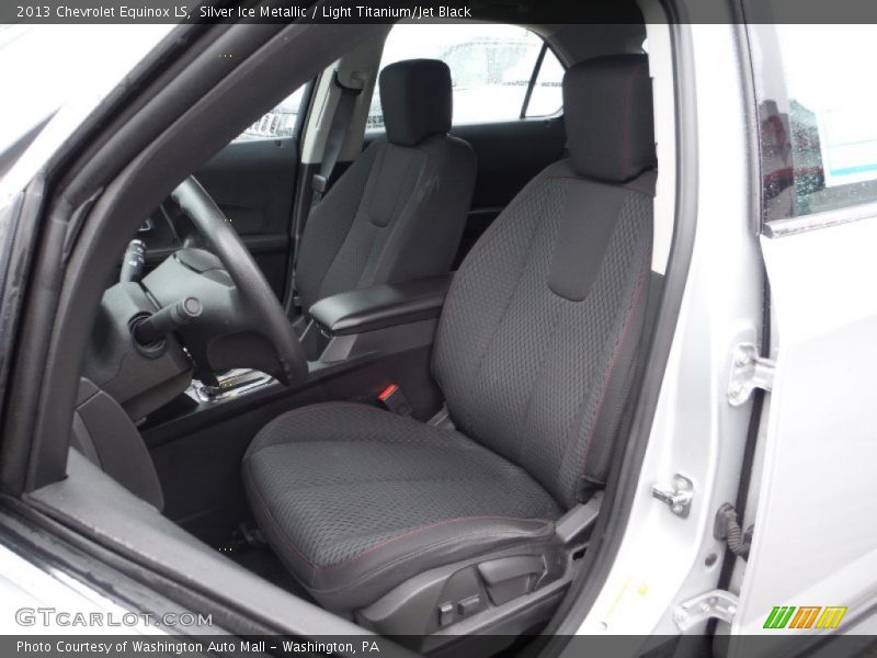 Silver Ice Metallic / Light Titanium/Jet Black 2013 Chevrolet Equinox LS