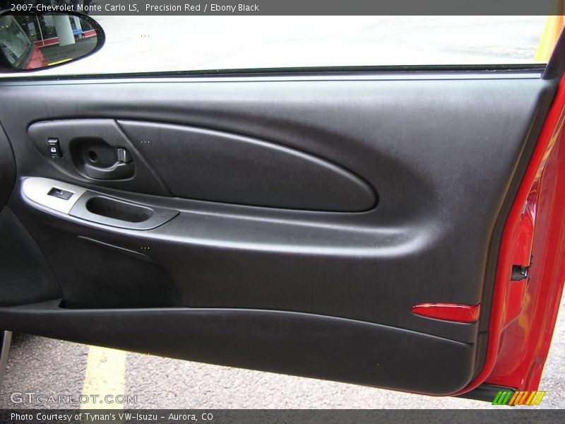 Precision Red / Ebony Black 2007 Chevrolet Monte Carlo LS