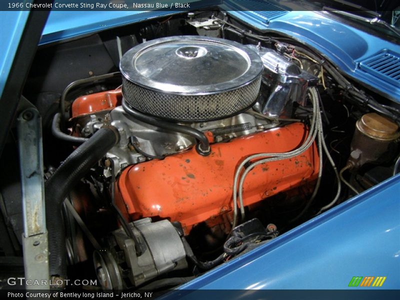 Nassau Blue / Black 1966 Chevrolet Corvette Sting Ray Coupe