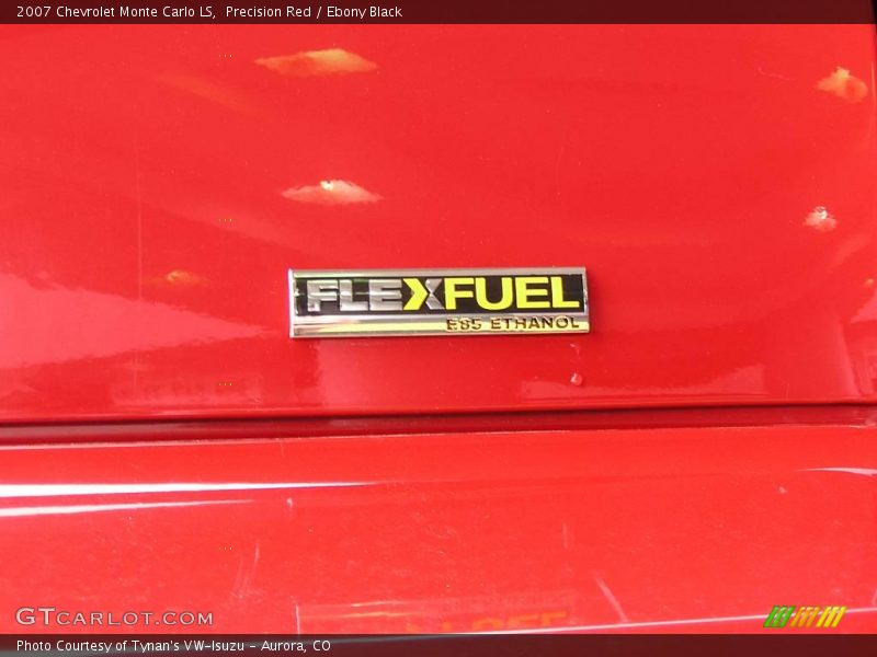 Precision Red / Ebony Black 2007 Chevrolet Monte Carlo LS