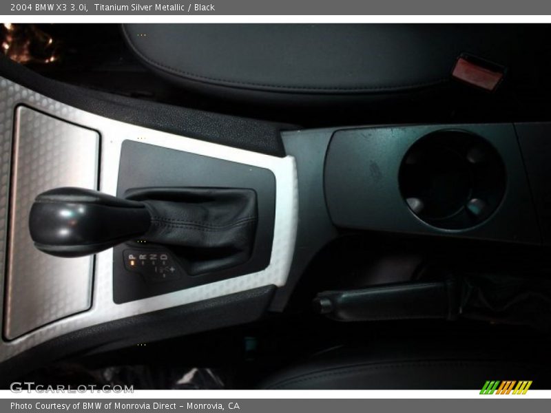 Titanium Silver Metallic / Black 2004 BMW X3 3.0i