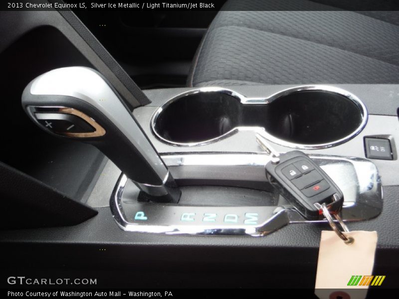 Silver Ice Metallic / Light Titanium/Jet Black 2013 Chevrolet Equinox LS