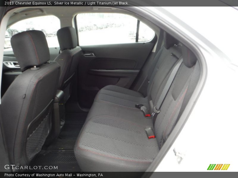 Silver Ice Metallic / Light Titanium/Jet Black 2013 Chevrolet Equinox LS